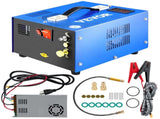 VEVOR PCP Air Compressor Scuba Compressor 4500PSI Manual-Stop 12V/220V w/Adapter V952-GYDQBLSSD220V8LYDV3