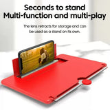Black 20-Inch Ultra-Clear Portable Retractable HD Mobile Phone Screen Magnifier - Eye Protection V888-ELOSUNG39946