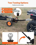 Trailer Dolly, 1500lbs Tongue Weight Capacity, 2 in 1 Trailer Mover with 2 in Ball, 16 in Pneumatic V952-LYSDQYC1500LJYV2YV0