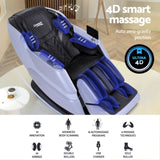 Livemor 4D Massage Chair Electric Recliner Home Massager Miraj MASCHR-4D-MIRAJ-BK