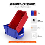 VEVOR Plastic Storage Bin, , Hanging Stackable Storage Organizer Bin, V952-DDWLX12G00006BTMBV0