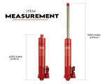 8 Ton Hydraulic Ram Jack Lift Shop Crane Engine Hoist Lifting Double Dual Pump V379-8TRAMJACK0