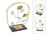 Table Top Ornament Nordic Style Innovative Metal Iron Craft Decoration for TV Cabinet Rose V1294-YM0706-3115230058212