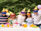 4pcs Turtle Eye Masks, Funny Halloween Masquerade Costume Mask for Kids Adults Turtles Party V1259-DP01-A-4878