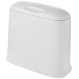 Little Trash Can White Plastic 1Pcs V1369-AZ3-W-21927