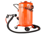 28 Gallon Vacuum Sand Blaster, Dustless Sandblaster with Built-in 1200W Vacuum System for Dust V952-PSGP286125PSIP3JOV3