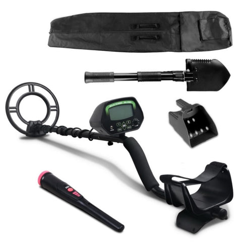 Metal Detector 220MM Deep Sensitive Waterproof Pinpointer Treasure Hunter Shovel MDETECTOR-C-2007-GC1037-P