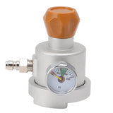 Soda Maker Adapter Aluminum Corrosion Rust Resistance CO2 Refill Connector with Pressure Gauge 8mm V1294-YM0626-3113220314911