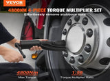 Torque Heavy Duty Torque Multiplier Wrench Set, 1 Inch Drive Lug Nut Wrench Torque V952-NJZBTTBSSYS15EO9WV0
