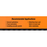 3M 74 Foam Fast Spray Adhesive 499ml Orange Fabric Fast Drying Instant Bond Glue V238-SUPDZ-33057295499344