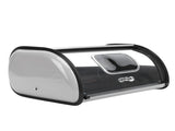 Metal Bread Box Mirrored Iron Bread Storage Holder Keeper Container Bin with Window for Kitchen V1294-YM0901-3118240122111