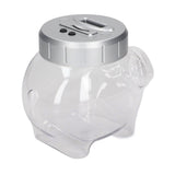 Piggy Bank Voice Counting Plastic Automatically Identify Pig Saving Box for Dollars Coins V1294-YM0718-3115220067511