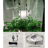 Green Fingers Kit Fan Hydroponics Grow Tent Kit Carbon Filter Duct,Green Fingers GT-KIT-VENT-4IN