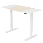 Fortia Sit To Stand Up Standing Desk, 120x60cm, 72-118cm Electric Height Adjustable, 70kg Load, V219-ADKSSTFOWOWT2SA