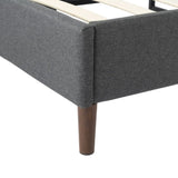 Bed Frame Mattress Foundation Double V264-BFS-206F-DGR-DL-1