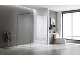 Glass Shower Screen Round Stabilising Pole in Nickel V63-931741