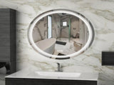 Interior Ave - 60cm Round Frameless LED Bathroom Mirror V355-IA-RWM-60