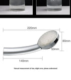 LED Shower Head Battery-Free Shower Head Glowing Shower Head Air Injection - Silver - Size Seven V1106-DSZ-SHOWER2-001-SLR-SEVEN-COLORVARIABLELIGHT