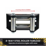 NovaWinch T Series 12V Electric Winch 1133KG 2500LBS NW01071