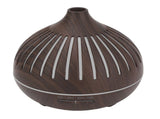 400ML Wood Grain Humidifier Desktop Aromatherapy Diffuser with Colorful Light Remote Control Auto V1294-YM0901-3113240306212