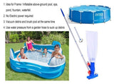 Jet Vacuum W/ 6 Section Poles of 57" for Frame Aboveground/Inflatable Pool Spa, No Electric Power V1107-125-37364