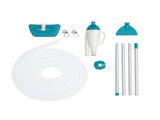 Bestway Pool Cleaner 2 Cleaning Heads Vacuum 6m Hose 1.9m Aluminium Pole BW-CLEANER-58212