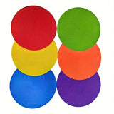 12Pcs Football Training Auxiliary Marker Disc Mat Game Sport Teach Tool V1308-DSZKI-959