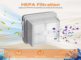 6 Pack 25 Roller Brushes and HEPA ilters Replacement Parts, Compatible with 25/25 ACE/25 ALT/25 V1259-DP01-F-440