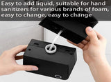 Soap dispenser Automatic hand washing spray sterilizer Toilet foam hand washing liquid dispenser Set V1192-AZ-W-13703