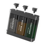 Soap Dispenser 3 Chamber Hand Press Soap Pump for Bathroom Kitchen Hotel Desktop Or Wall Hanging V1294-YM0901-3112250046212
