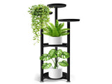 Levede Plant Stand Outdoor Indoor Flower Black Large UM1189-L-BK