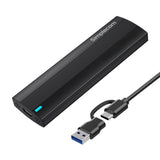 Simplecom SE517 NVMe / SATA Dual Protocol M.2 SSD Tool-Free USB-C Enclosure USB 3.2 Gen 2 10Gbps V1202-V2-HXSI-SE517