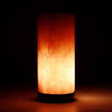 12V 12W Cylinder Himalayan Pink Salt Lamp Carved Rock Crystal Light Bulb On/Off V238-SUPDZ-32752437166160