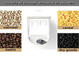 Cereal Dispenser Wall Mounted, High Capacity Rice cerealdispensers for Home, Food V1370-AZ4-01520