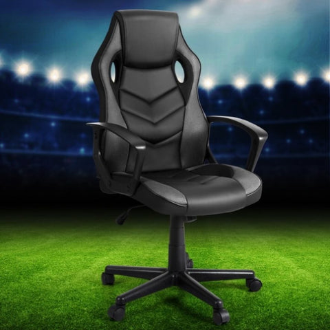 Artiss Gaming Office Chair Computer Chairs Grey OCHAIR-H-GAME-GY