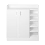 Artiss Shoe Rack Cabinet 21 Pairs Adjustable Shelves White Clair FURNI-SHOE-21-WH-AB