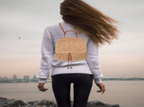 Straw Backpack Beach Backpack Backpack for Beach Woven Backpack Purse for Woven Backpack for V1369-AZ3-W-20271