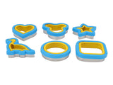 Sandwich Cutter Prevent Slip Rust Proof Cartoon Bread Press Mold for Pancake Rice Cheese Fruits 6pcs V1294-YM0626-3118220341011