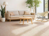 5m Beige Carpet Tiles Set Commercial & Domestic Flooring for Office, Retail, Home V63-953011
