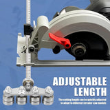 Circular Saw Guide Rail, Positioning Calipers for Circular Saw, Stainless Steel Rip Cut Circular Saw V1192-AZ-W-24097