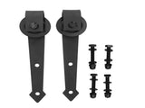 Barn Door Hanging Wheel Carbon Steel Pulley Roller with Screw Sliding Door Hardware Kit V1294-YM0901-3114210066811