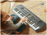 Black 44 Key Portable Mini Keyboard with 100 Tones, 50 Rhythms, and Headphone Output V178-69024