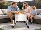 Fire Pit Stand, 38-68.6 cm Adjustable Stretch with 4 Casters, Firepit Stand for Solo Stove Bonfire V952-HKZJXXFG1527AIXIG001V0