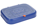 24 Eggs Containers ABS Egg Tray Storage Box Refrigerator Organizer Bins with Breathable VentsDark V1294-YM0523-3113210304213
