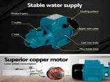 Giantz Peripheral Water Pump Garden Boiler Car Wash Auto Irrigation House QB80 PUMP-QB80-BU