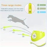 Automatic Pet Ball Launcher Toy with 3 Smart Launch Modes, Built-in Li-ion Battery & USB Charging, V1232-ZDTZQ-GG-001