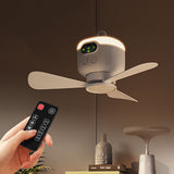 Rechargeable Hanging Ceiling Fan - 10.63" with Remote & 8000mAh Battery - Wireless Camping Tent Fan V1366-AZ2-W-26601