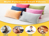 2 Pack Small Pillow, Cooling Memory Foam Mini Pillow 11 X 7 Inches for Sleeping, Travel, Nap and V1189-LWWAL-20260401-06289