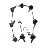 Rain Chain Outdoor Mobile Birds Cup Rain Chain Decorative Replacement for Gutters Downspouts V1294-YM0706-3111230190211