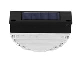 4pcs Solar Light IP65 Waterproof Deck Lamp Warm Light and RGB Mode Decorative Lamp for Courtyard V1294-YM0901-3119210114411
